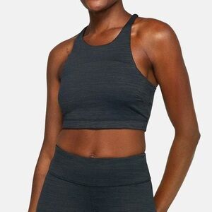 Outdoor Voices TechSweat Crop Top in Evergreen Size S